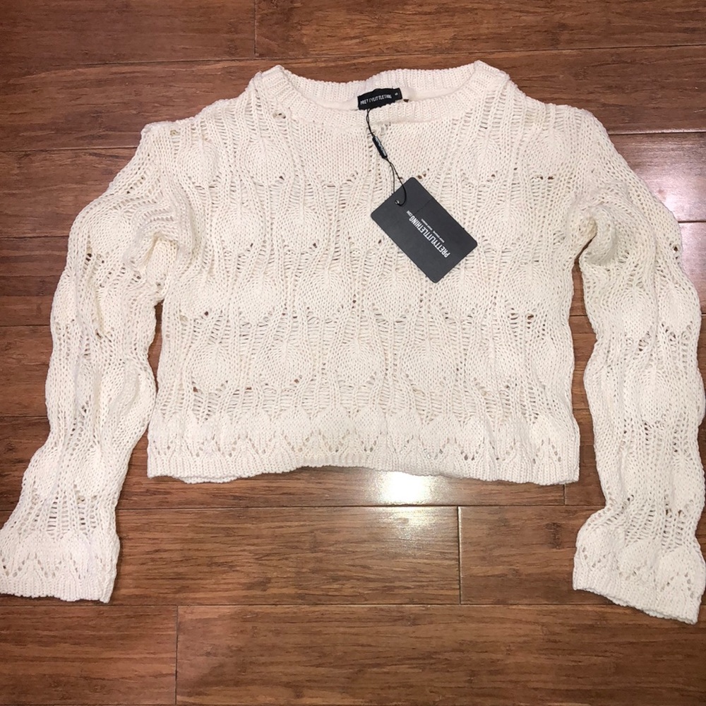 BNWT PRETTY LITTLE THINGS SWEATER SZ.S 383 - Picture 1 of 2